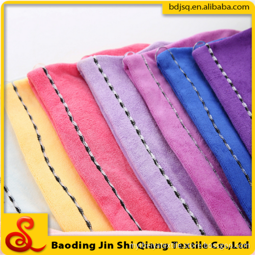 Wholesale thickening dry hair cap microfiber hair drying towel